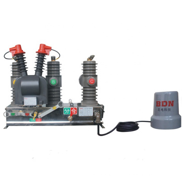 Fabricación BDN ZW32 RECLOSADOR DE ALTO VOLTAJE 33KV Breaker SWTich con controlador inteligente Rompedor automático